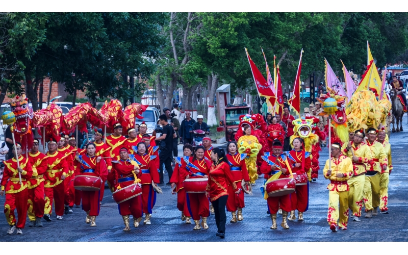 北屯市185團巡游